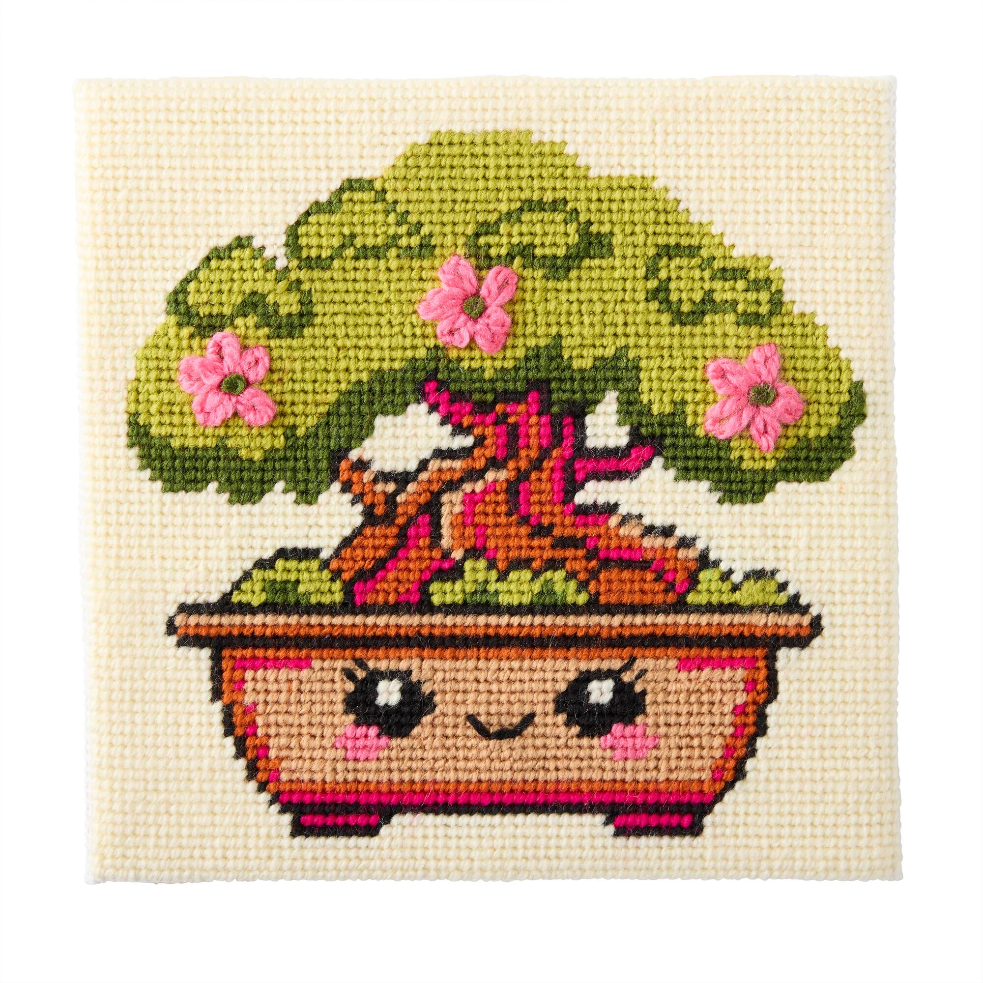 Summer Bonsai Needlepoint Kit by Loops & Threads®